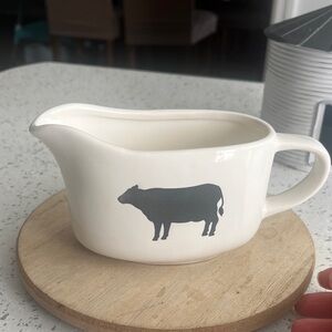 Ceramic creamer with Cow Design
